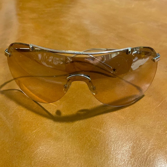 Christian Dior wrap around rimless sunglasses - Picture 1 of 7